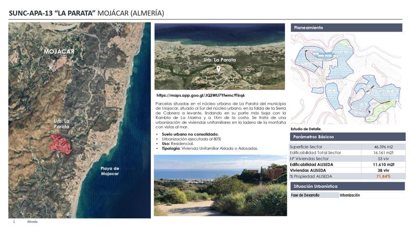 Parcelas en venta situada en La Parata- Mojacar photo 0