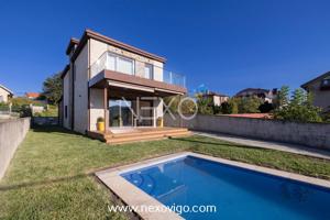 Chalet independiente en Beade con piscina photo 0