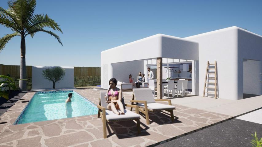 VILLAS DE OBRA NUEVA ESTILO IBIZA EN ALFAZ DEL PI photo 0