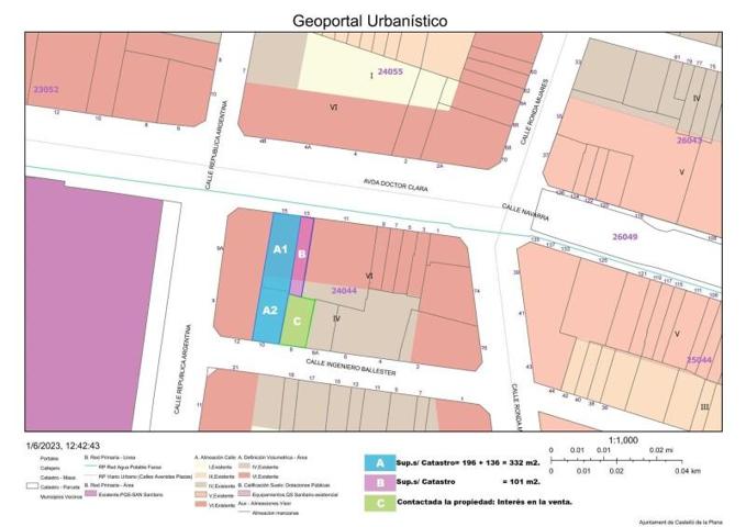 Terreno en venta en Castellón de la Plana, Centro photo 0