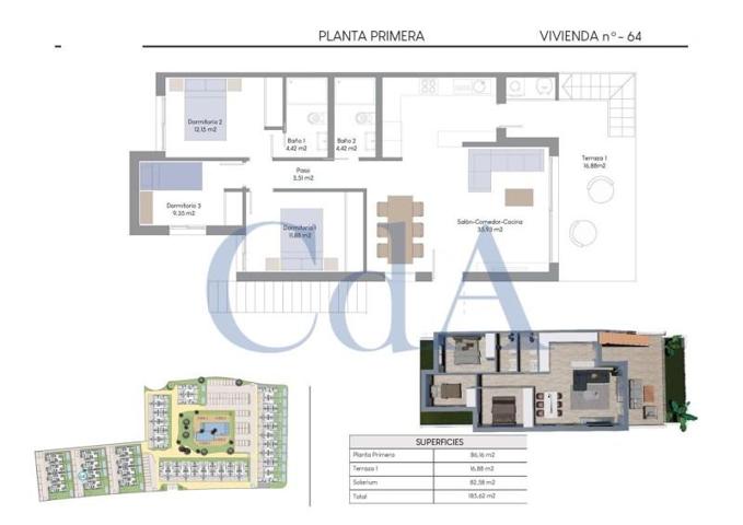 Bungalow en venta en Finestrat, Finestrat photo 0