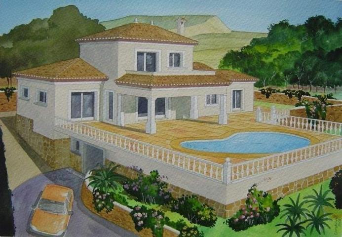 Chalet en venta en Moraira, L'Estret photo 0