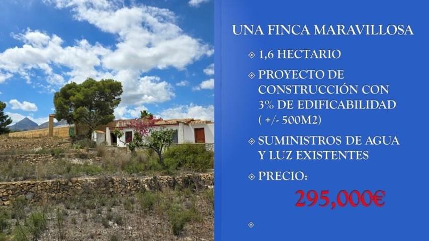 Terreno en venta en La Nucia, Buenavista photo 0