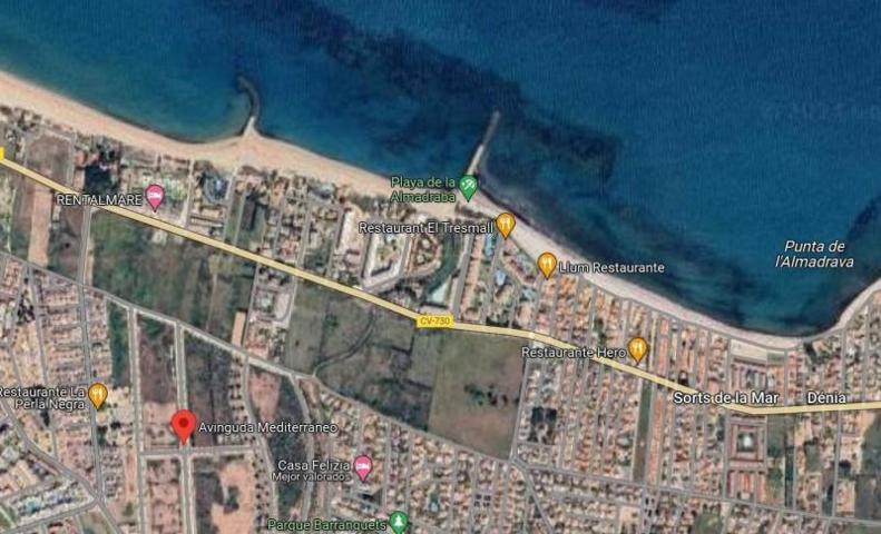 Terreno en venta en El Verger, Playa setla mirarrosa photo 0