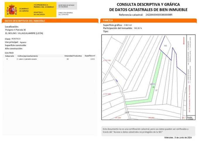 Terreno en venta en Villaquilambre, Villaquilambre photo 0