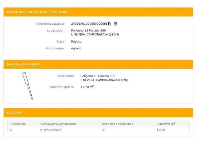 Terreno en venta en Camponaraya, Camponaraya photo 0