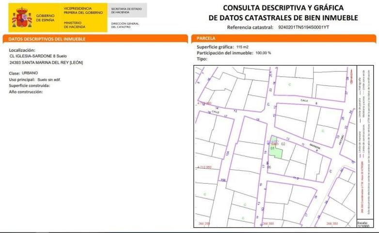 Terreno en venta en Bustillo del Páramo, Sardonedo photo 0