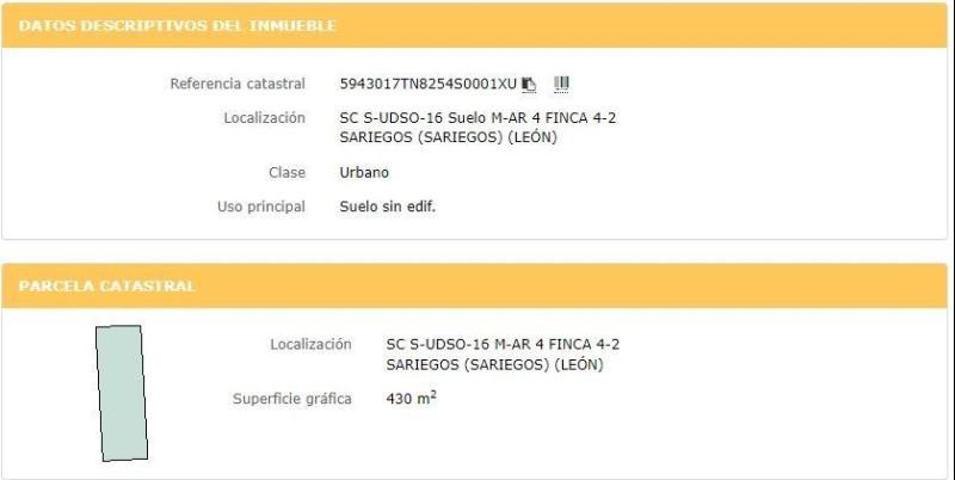 Terreno en venta en Sariegos, Azadinos photo 0