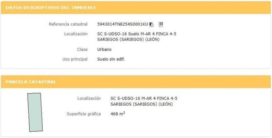 Terreno en venta en Sariegos, Azadinos photo 0