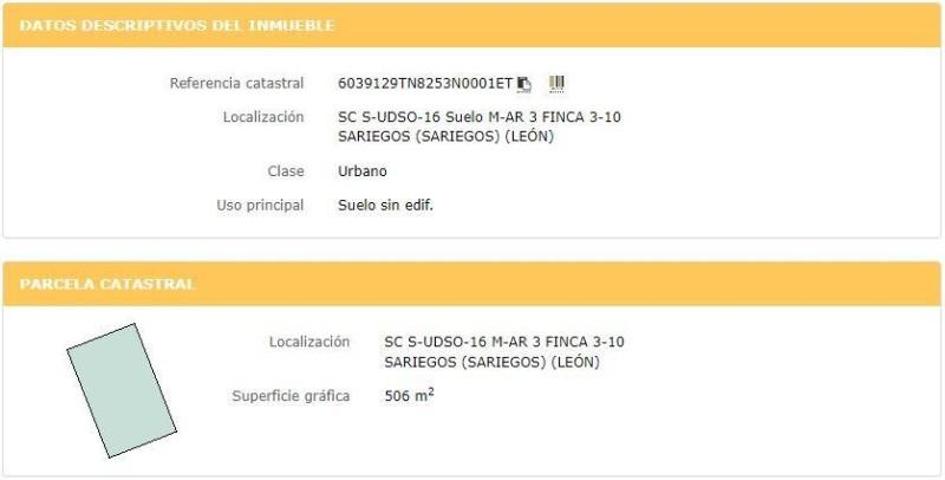 Terreno en venta en Sariegos, Azadinos photo 0