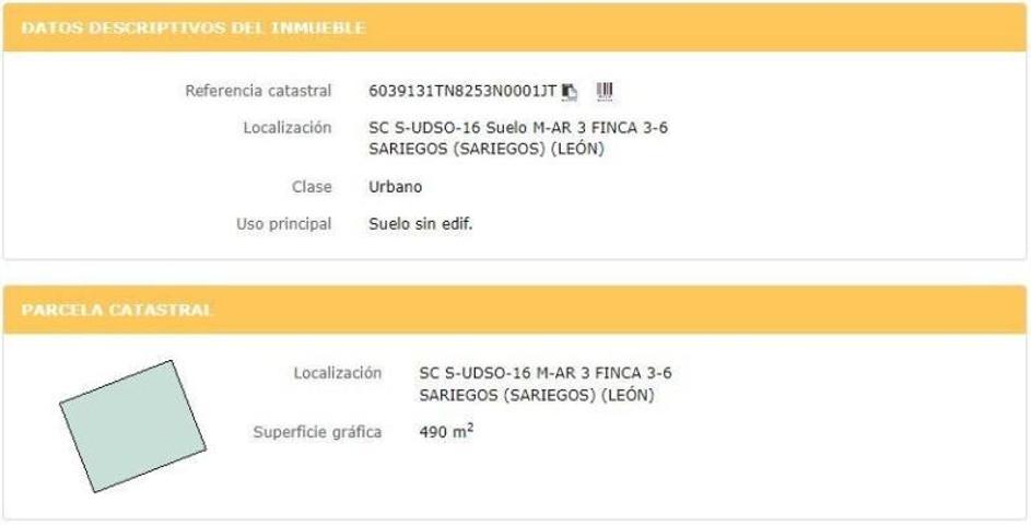 Terreno en venta en Sariegos, Azadinos photo 0