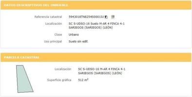 Terreno en venta en Sariegos, Azadinos photo 0
