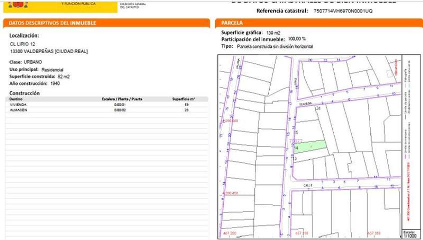 Terreno en venta en Valdepeñas, Cachiporro photo 0