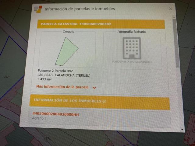 Terreno en venta en Calamocha, Residencial photo 0