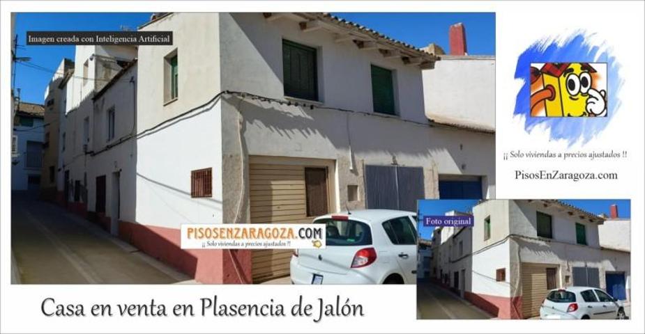Adosada en venta en Plasencia de Jalón, Calle la Luna, 50296 photo 0