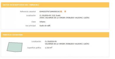 Terreno en venta en Valverde de la Virgen, Valverde De La Virgen photo 0