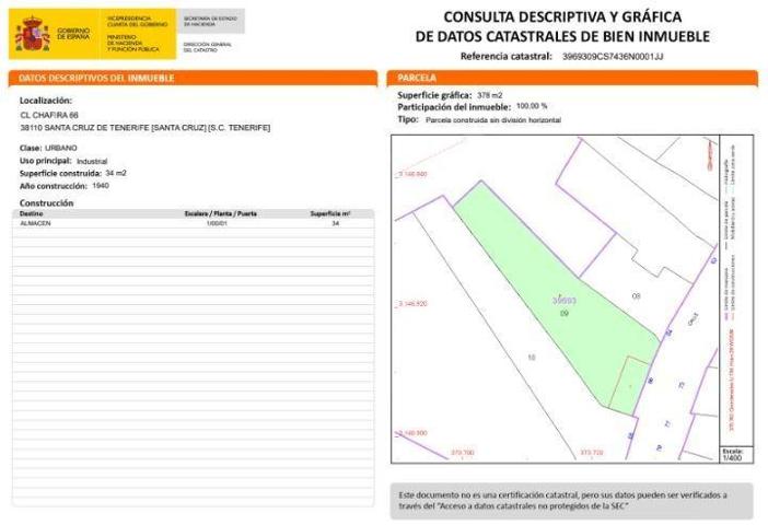 Terreno en venta en Santa Cruz de Tenerife, Tíncer photo 0