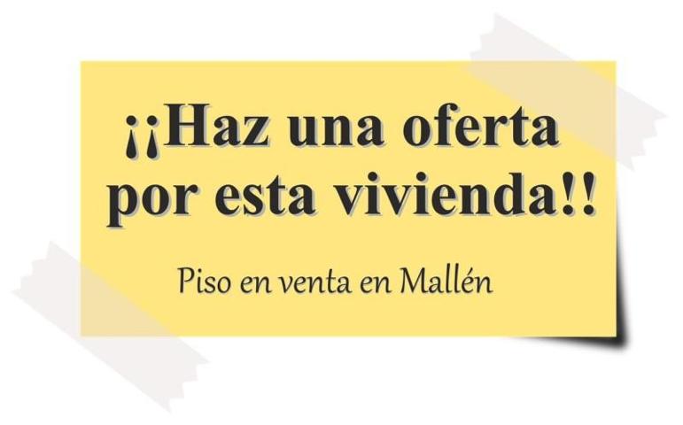 Apartamento en venta en Mallén, Calle Mazo, 3, 50550 photo 0