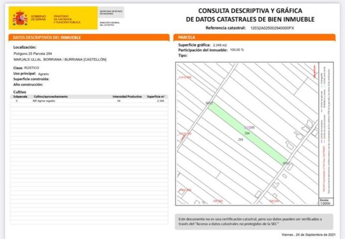 Terreno en venta en Burriana, Playa photo 0