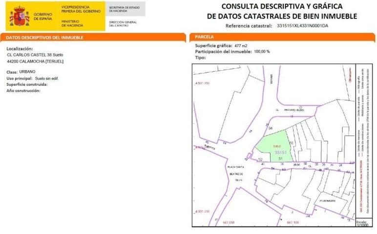 Terreno en venta en Calamocha, CENTRO photo 0