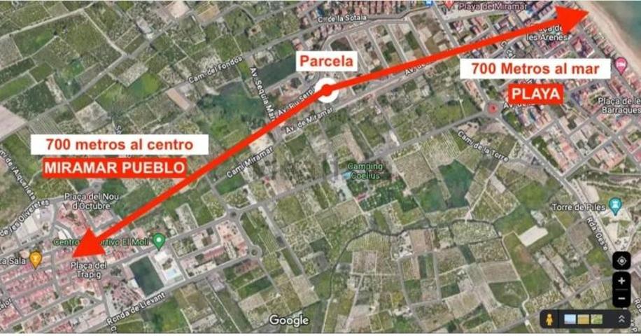 Terreno en venta en Miramar, Playa miramar valencia photo 0