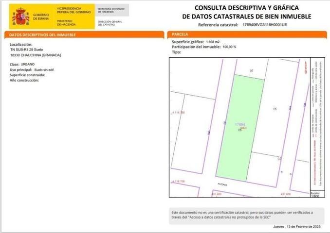 Terreno en venta en Chauchina, Zona aeropuerto photo 0