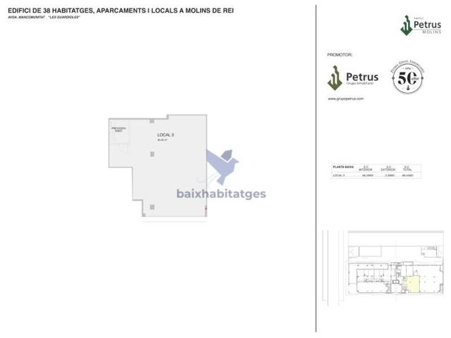 Local comercial en venta en Molins de Rei photo 0