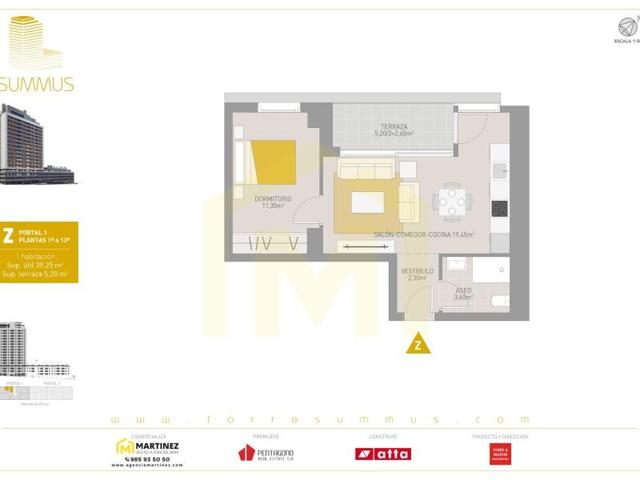 Piso en venta en Gijón, Roces photo 0