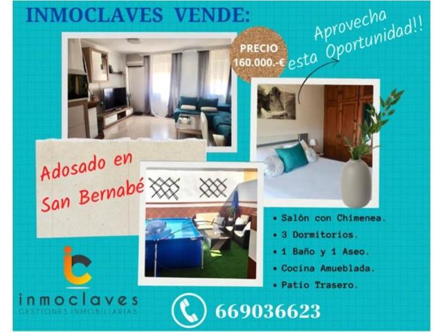 Bungalow en venta en Algeciras, San Bernabé photo 0