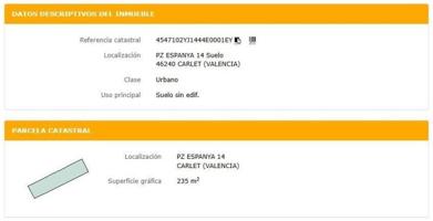 Terreno en venta en Carlet, Comunidad valenciana photo 0