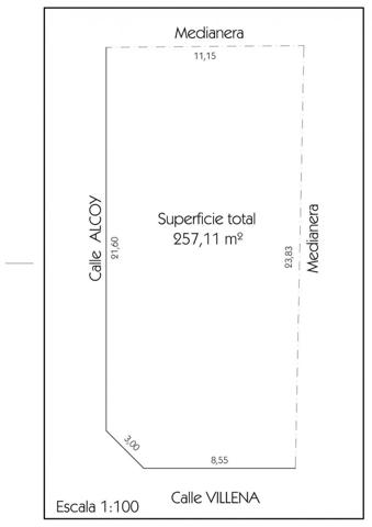 Terreno en venta en San Vicente del Raspeig, Calle alcoy photo 0