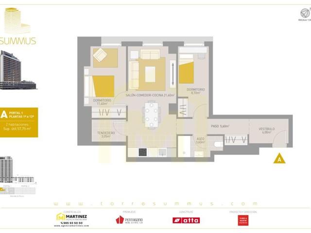 Piso en venta en Gijón, Roces photo 0