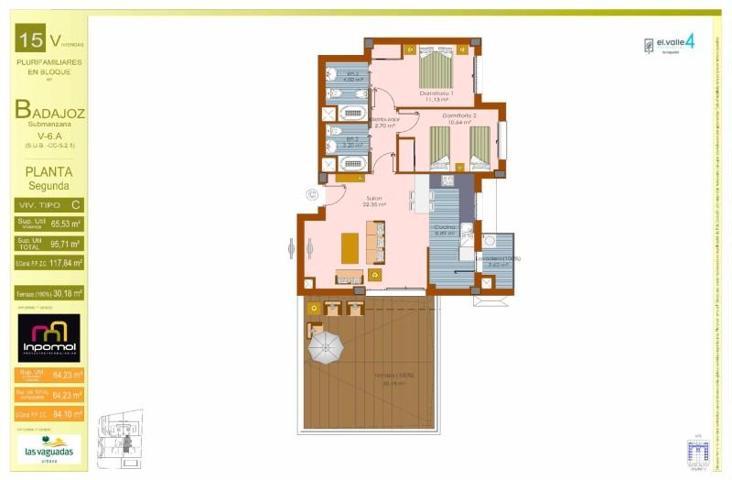 Apartamento en venta en Badajoz, Las Vaguadas photo 0