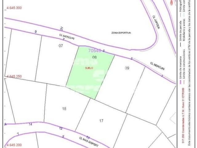 Terreno en venta en Begur, Urbanització Mas Gispert photo 0