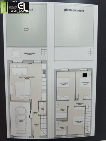 Adosada en venta en Olite, La feria photo 0