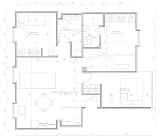 Piso en venta en Madrid, Moratalaz - Fontarron photo 0