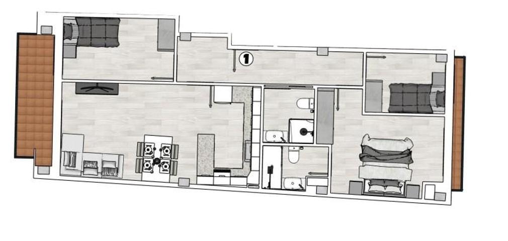 Piso en venta en Calella, Centre photo 0