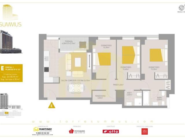 Piso en venta en Gijón, Roces photo 0