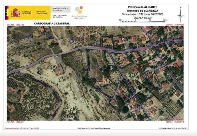 Terreno en venta en Elche, Peña las Aguilas photo 0