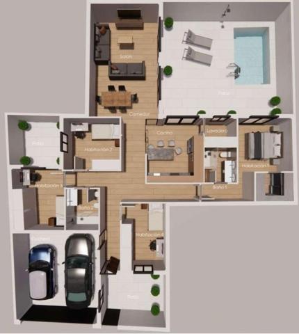 Casas de pueblo en venta en Valdepeñas, Calle Virgen photo 0