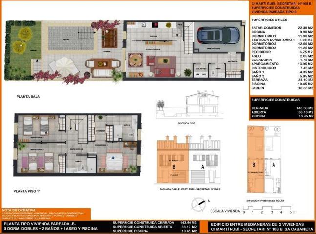 Bungalow en venta en Marratxí, Sa cabaneta photo 0