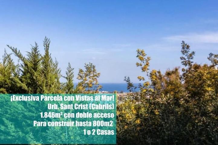 Terreno en venta en Cabrils, Sant cristofol 1 photo 0