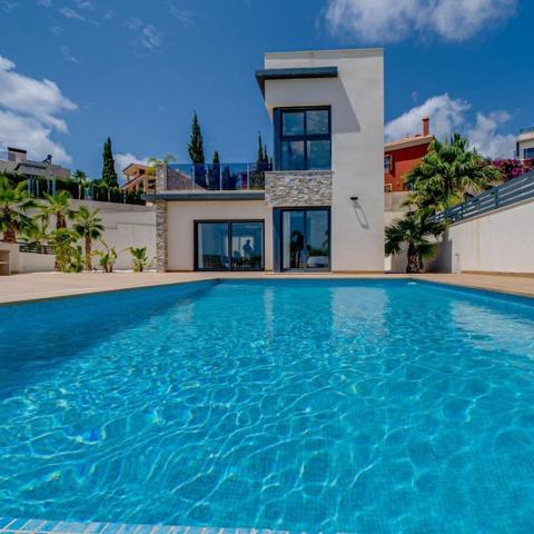 Chalet en venta en Finestrat, Balcón de finestrat photo 0