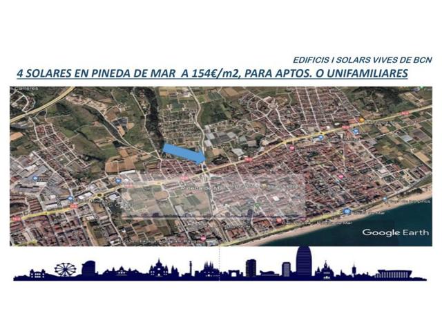 Terreno en venta en Pineda de Mar photo 0