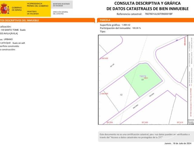 Terreno en venta en Ávila photo 0