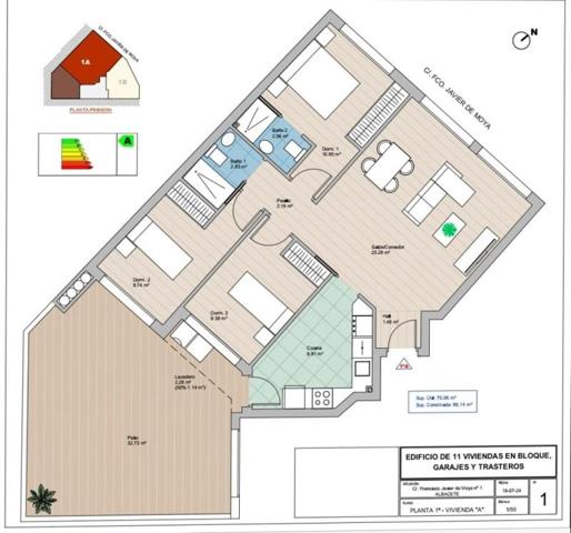 Piso en venta en Albacete, Calle Francisco Javier de Moya, 02008 photo 0