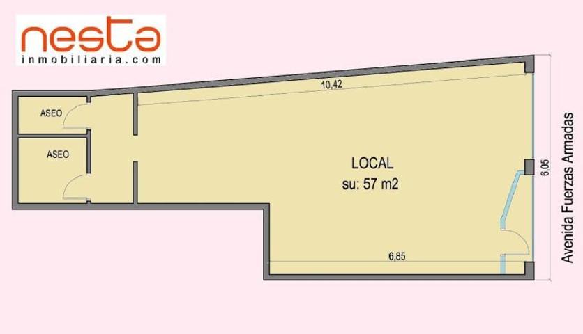 Local comercial en alquiler en Lorca, Avenida Fuerzas Armadas photo 0