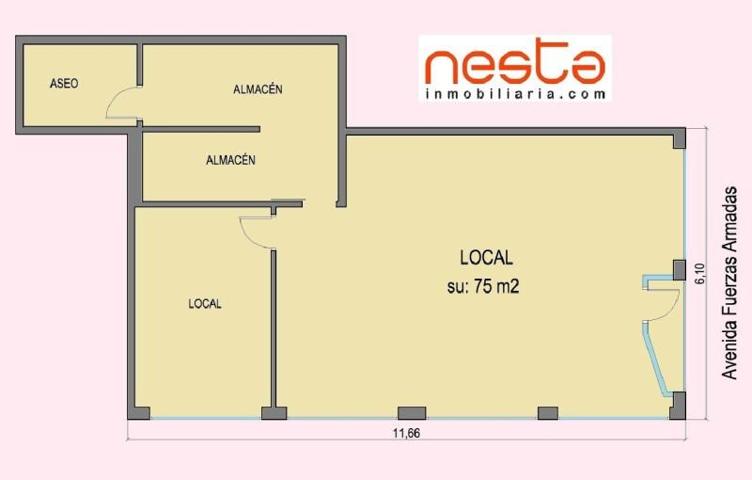 Local comercial en alquiler en Lorca, Avenida Fuerzas Armadas photo 0
