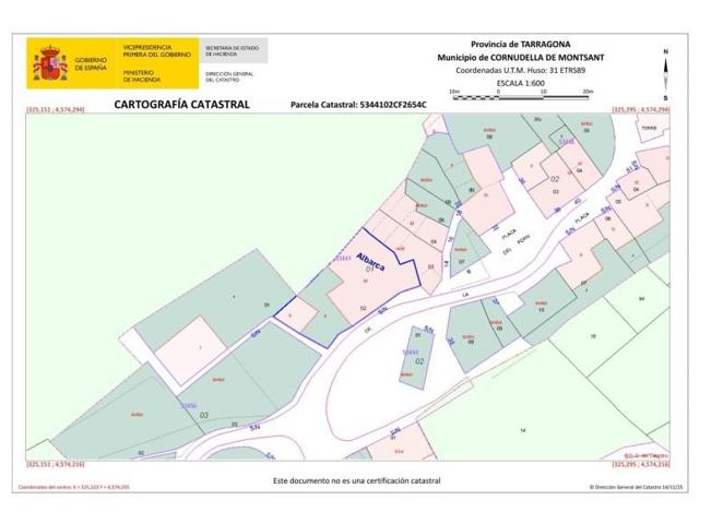 Terreno en venta en Cornudella de Montsant, Albarca photo 0