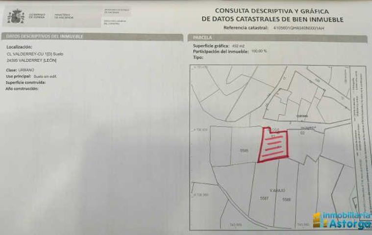 Terreno en venta en Valderrey, Valderrey photo 0